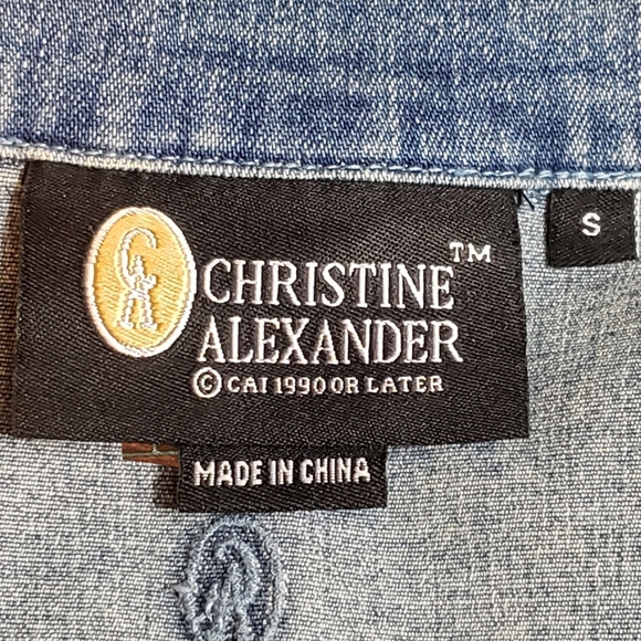 Christine Alexander Jean Jacket with Swarovski Crystal - Picture 10 of 10